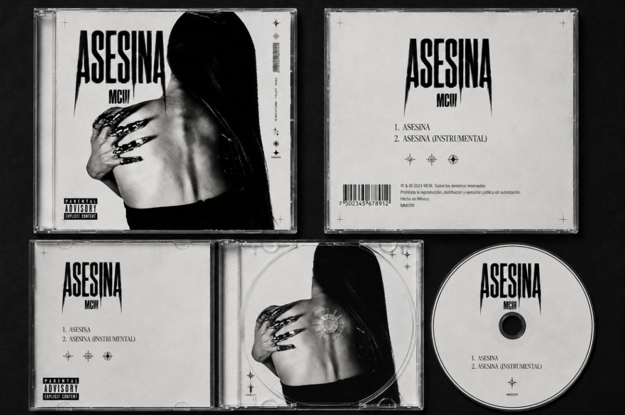 ASESINA (Single) - Alt Cover CD