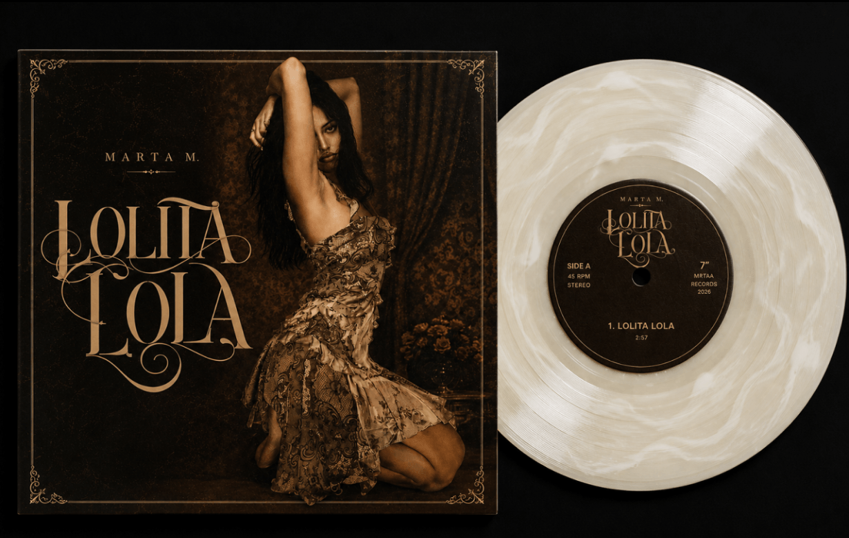 LOLITA LOLA (Single) - Milk-Filled 7'' Vinyl
