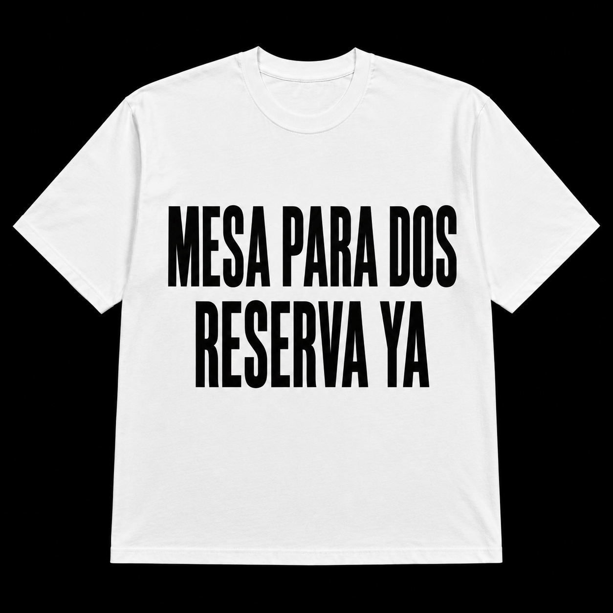 MENÚ (White Tee-Shirt)